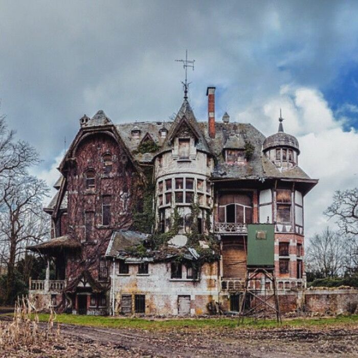 villa nottebohm – château abandonné en belgique (1908)
