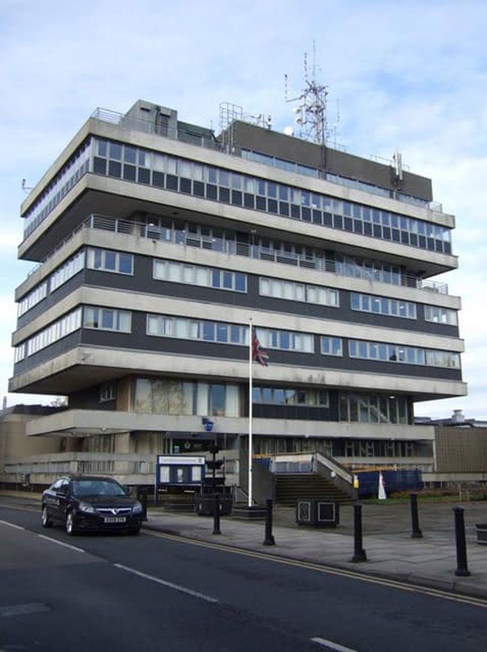 J’ai souvent pensé que le poste de police de ma ville natale de Chorley devait être le bâtiment le plus atroce de Grande-Bretagne.