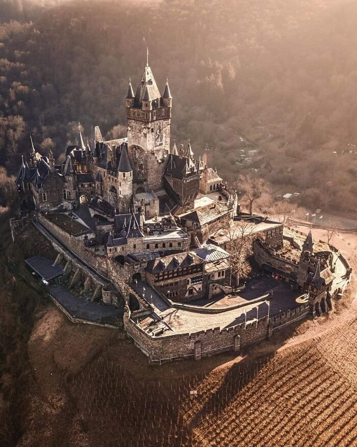 château de cochem, allemagne