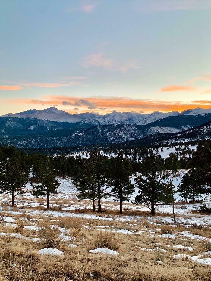 quelque part autour de la frontière du Colorado et du Wyoming