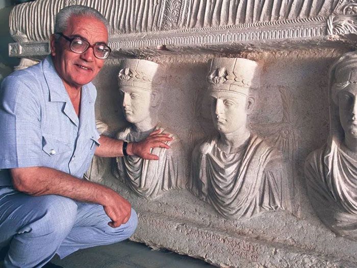 L’archéologue syrien khaled al asaad a donné 50 ans à Palmyre et a été décapité il y a six ans aujourd’hui pour le patrimoine culturel auquel il a consacré sa vie.