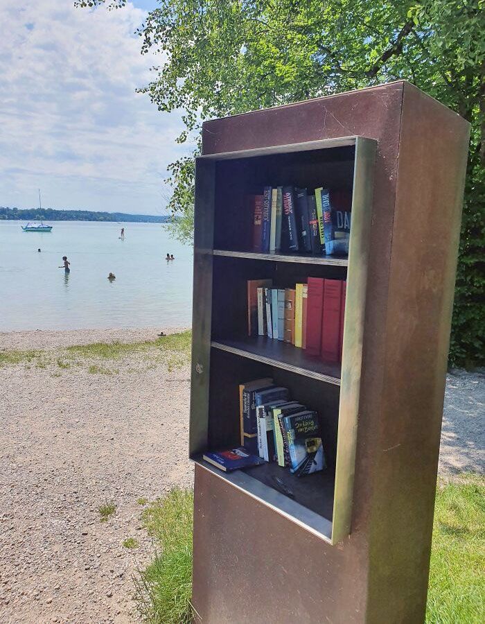 cette plage en allemagne a une bibliothèque publique gratuite