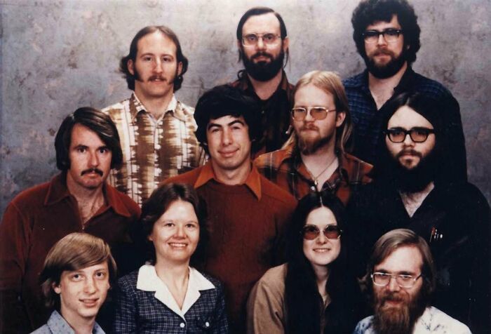 Personnel de microsoft. 7 décembre 1978