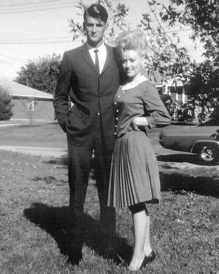 dolly parton avec son mari carl dean, années 1960
