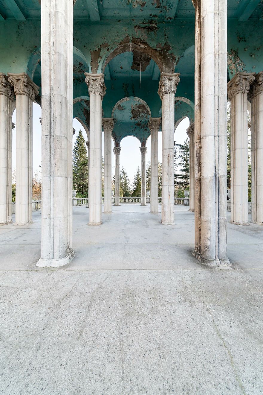 spa abandonné, géorgie