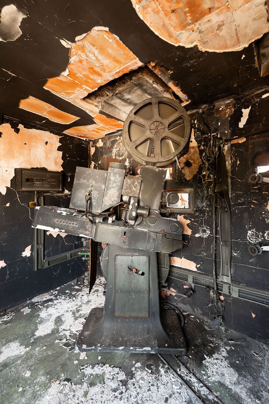 cinéma abandonné, france