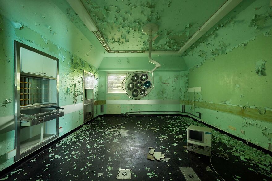 hôpital abandonné, france