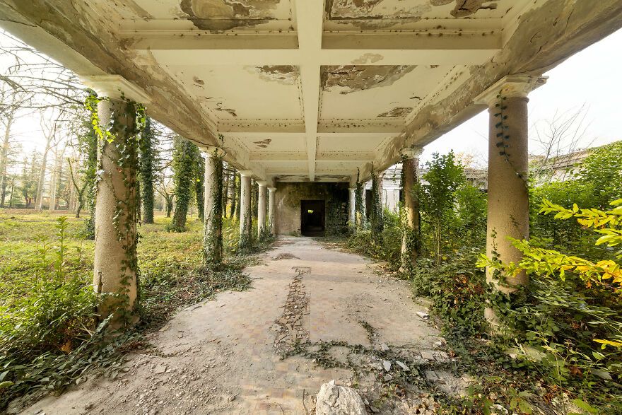 sanatorium abandonné, géorgie