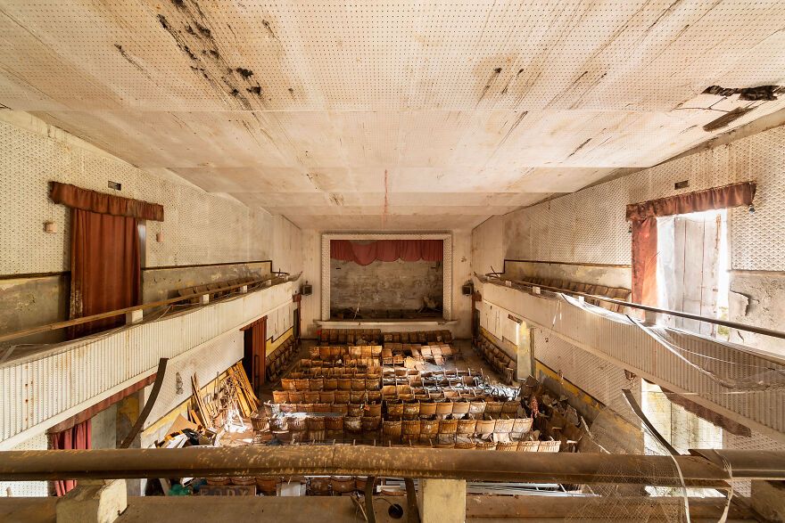 cinéma abandonné, italie