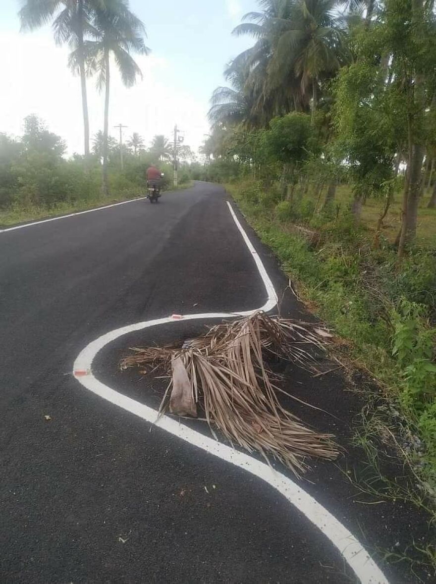 a terminé le patron du marquage routier