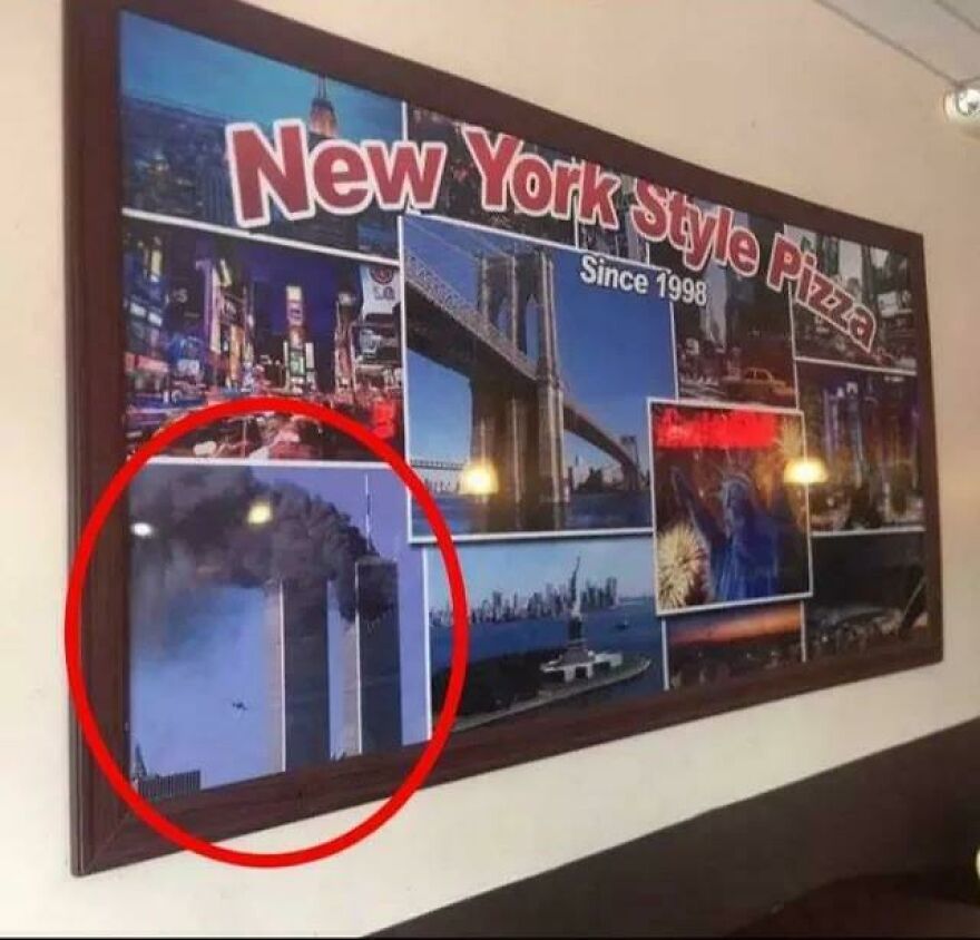 a réalisé l’affiche d’hommage à New York pour notre restaurant, patron