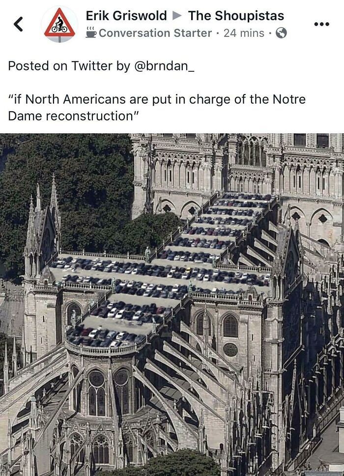 Que se passerait-il si les Américains étaient chargés de reconstruire Notre Dame ?