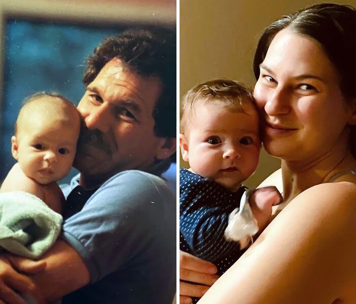 mon père avec moi (1988) vs moi et ma fille (2021)