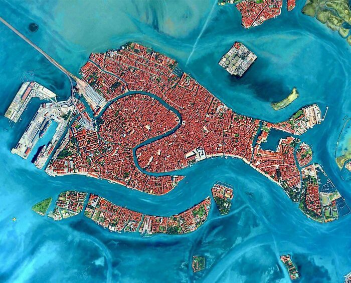 venise vue d’en haut