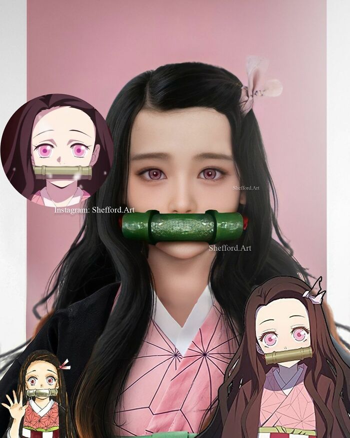 nezuko kamado de demon slayer : kimetsu no yaiba