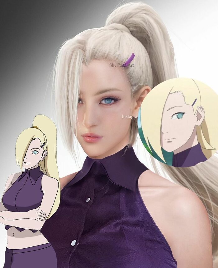 ino yamanaka de la série naruto (boruto)