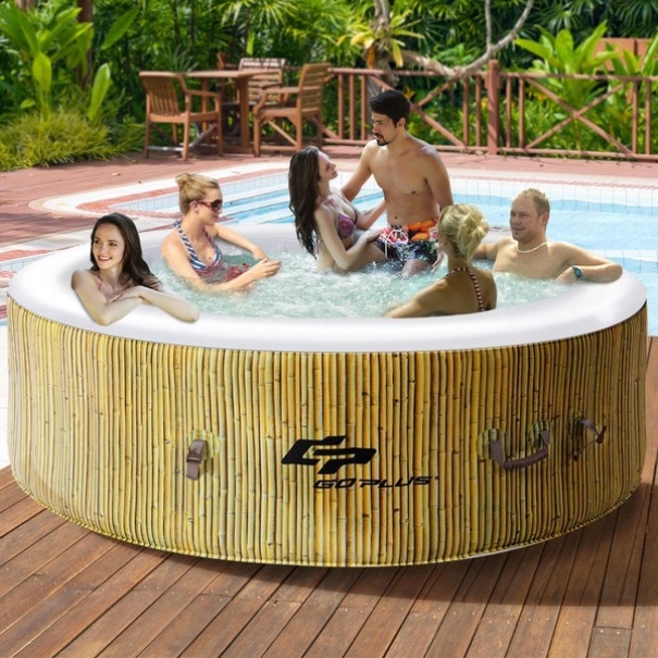 Le plaisir du jacuzzi