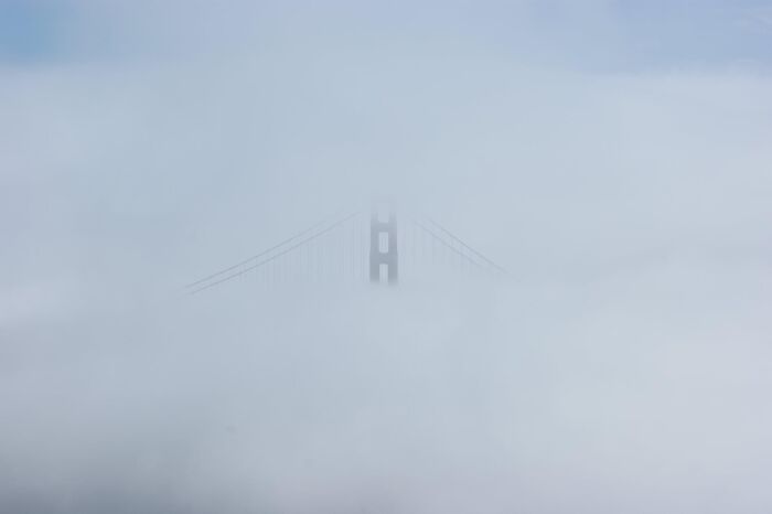 est allé voir le pont du Golden Gate