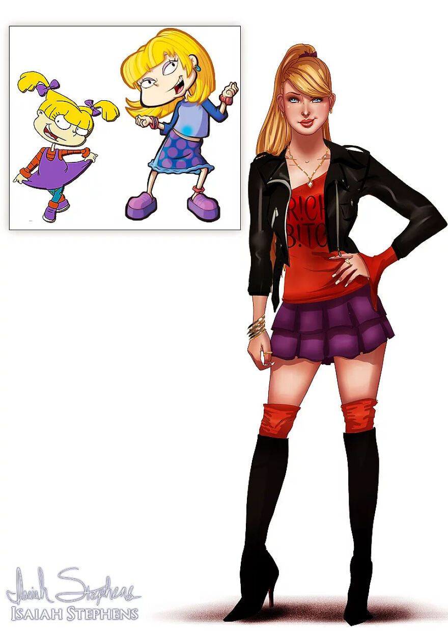 cornichons angelica de rugrats