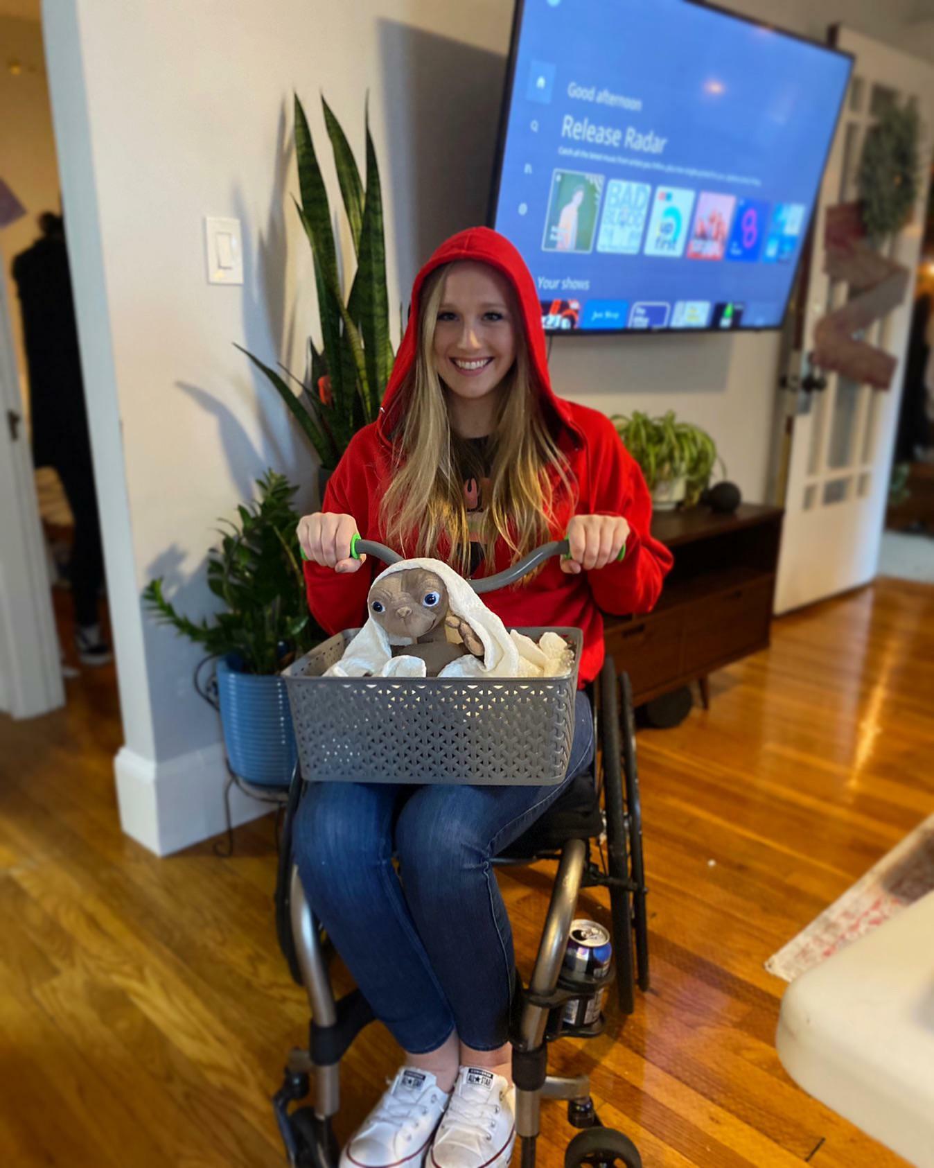 une autre année d’incorporation de mon fauteuil roulant dans mon costume d’halloween