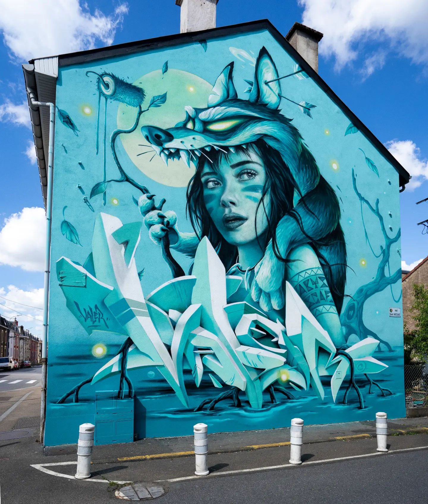 Un artiste de rue français peint des graffitis en 3D et ce n’est pas pour les âmes sensibles (26 nouvelles photos).