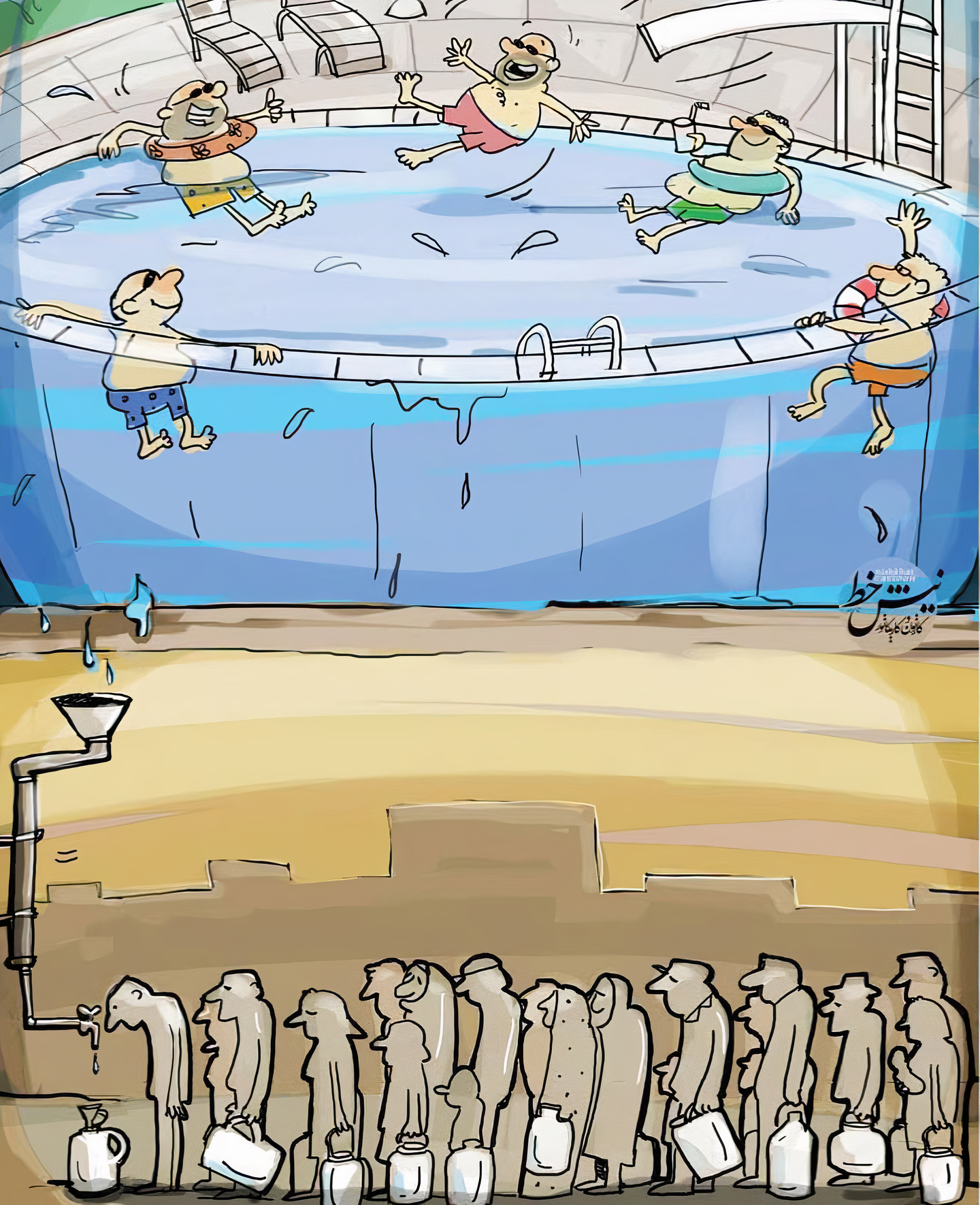 Un artiste iranien attire l’attention sur les problèmes du monde d’aujourd’hui avec ces 52 illustrations qui incitent à la réflexion.