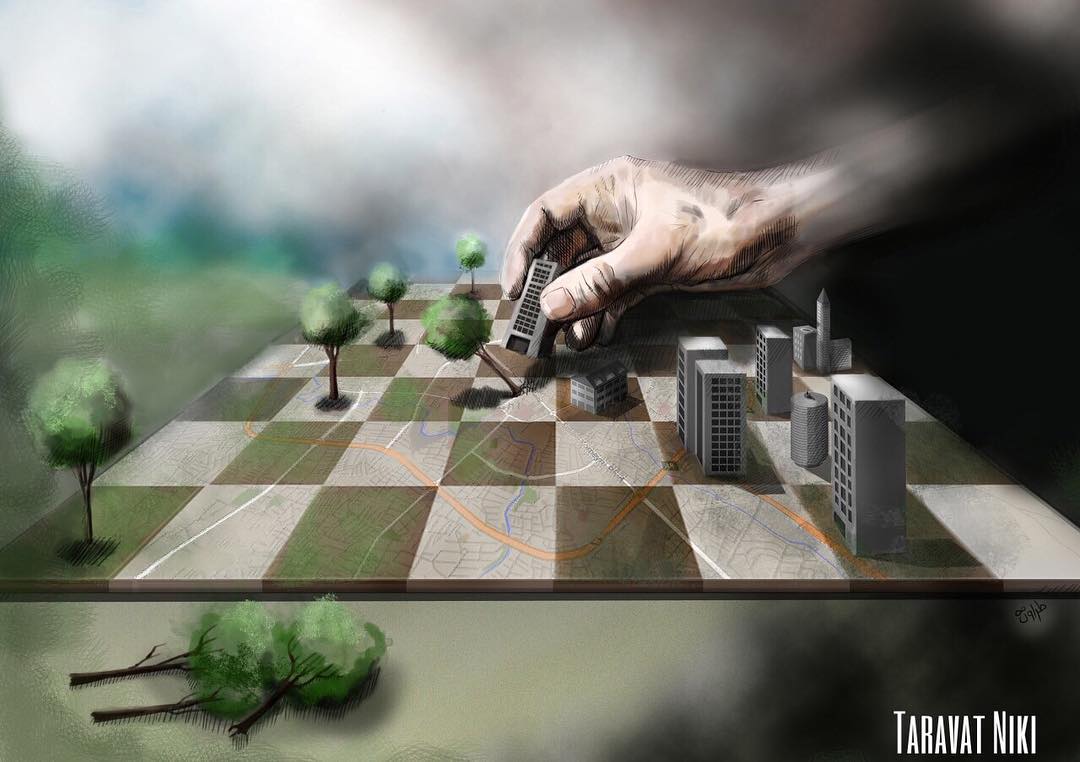 Un artiste iranien attire l’attention sur les problèmes du monde d’aujourd’hui avec ces 52 illustrations qui incitent à la réflexion.