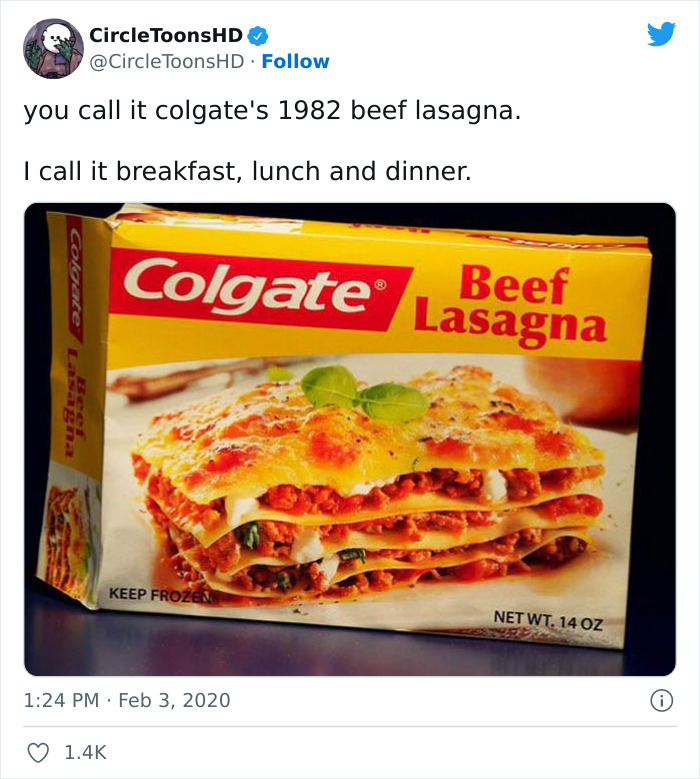 lasagne de bœuf colgate