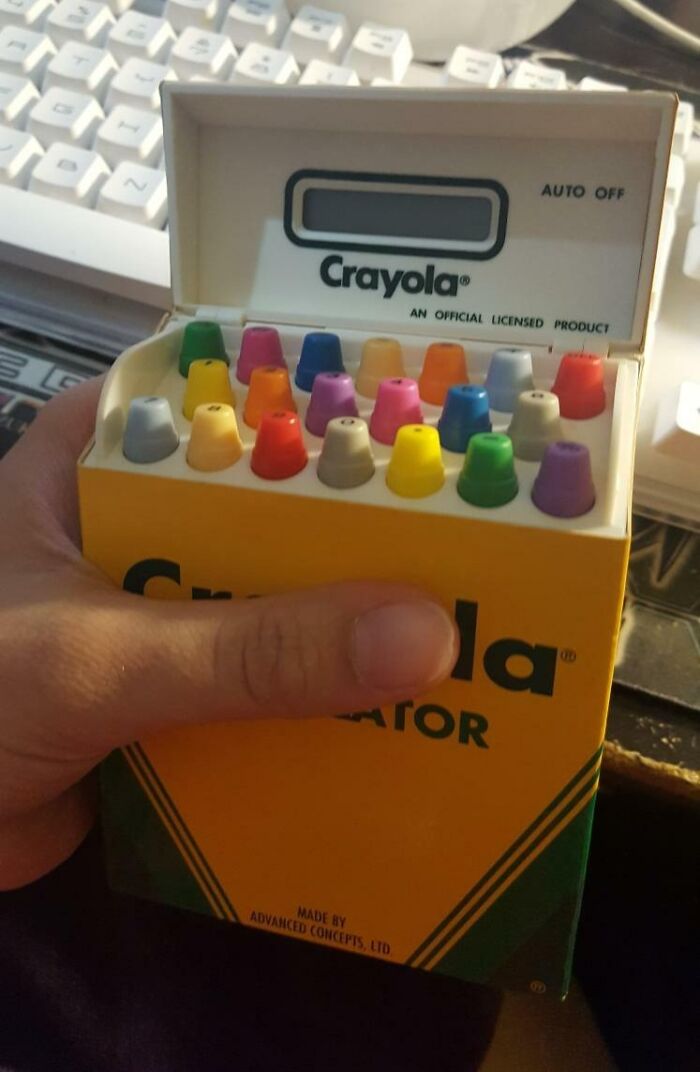 calculatrice crayola