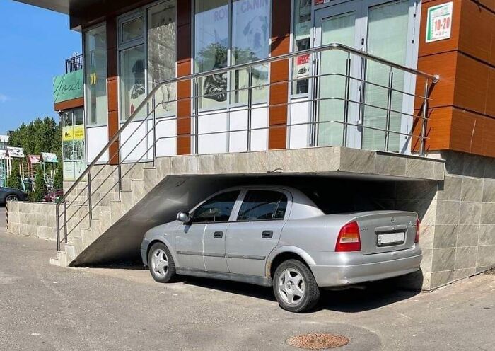 Une place de parking parfaite