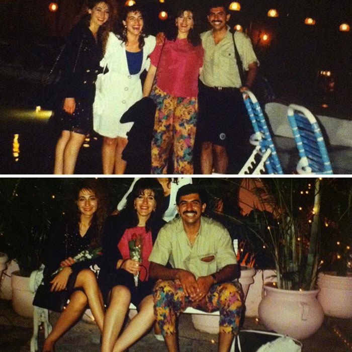 1988 : mon père s’est vu refuser l’entrée dans un club au Mexique parce qu’il portait des shorts, alors ma mère lui a donné son pantalon.