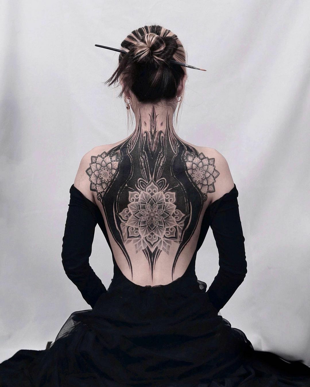 art du tatouage par © baegi de seoul, corée du sud