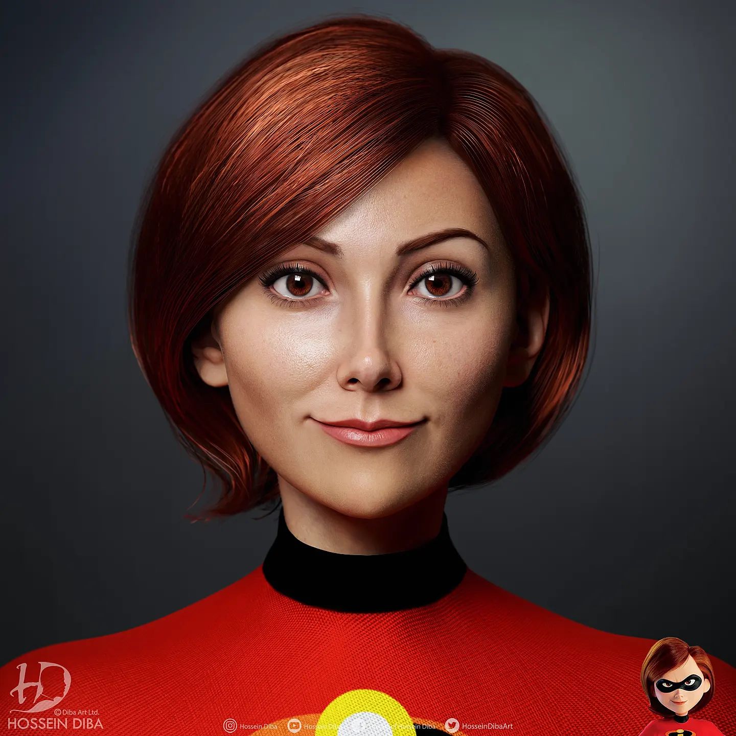 helen parr (elastigirl) des incroyables