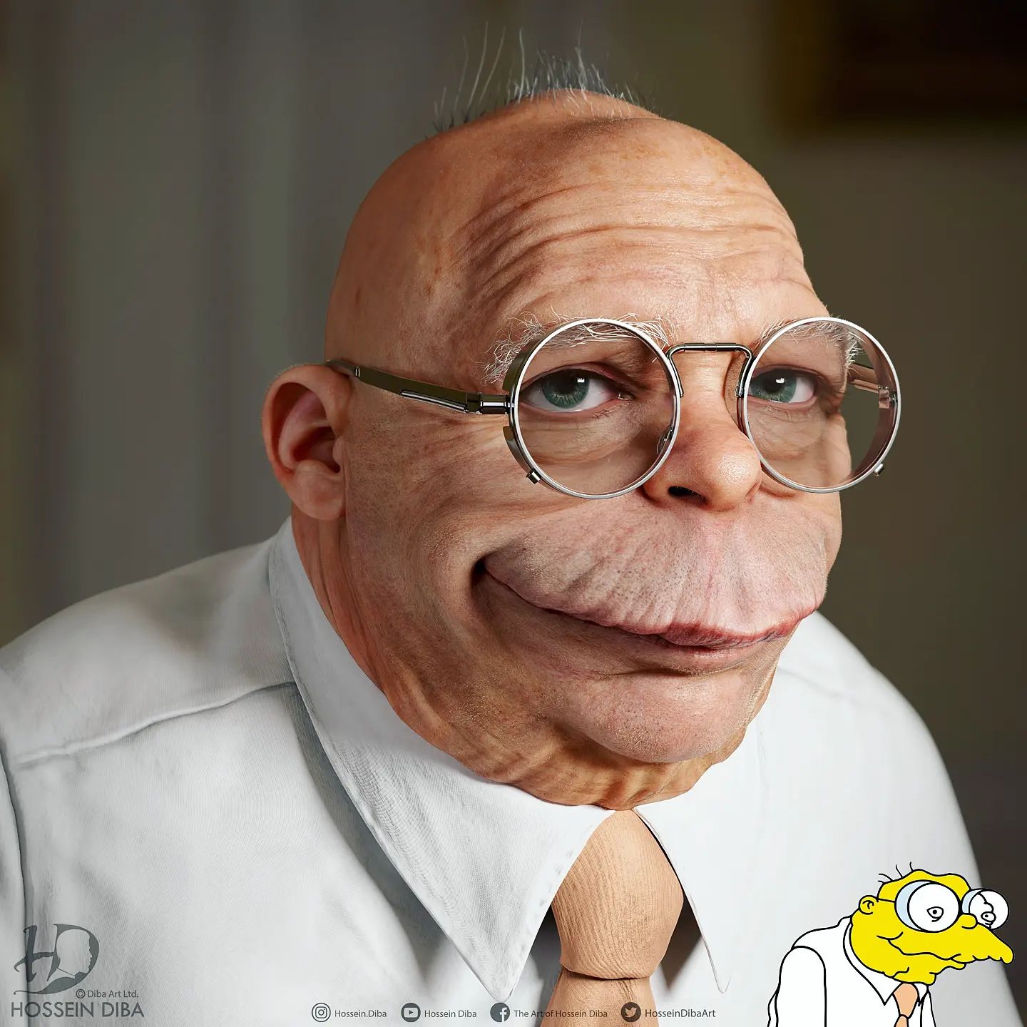 hans moleman des simpsons