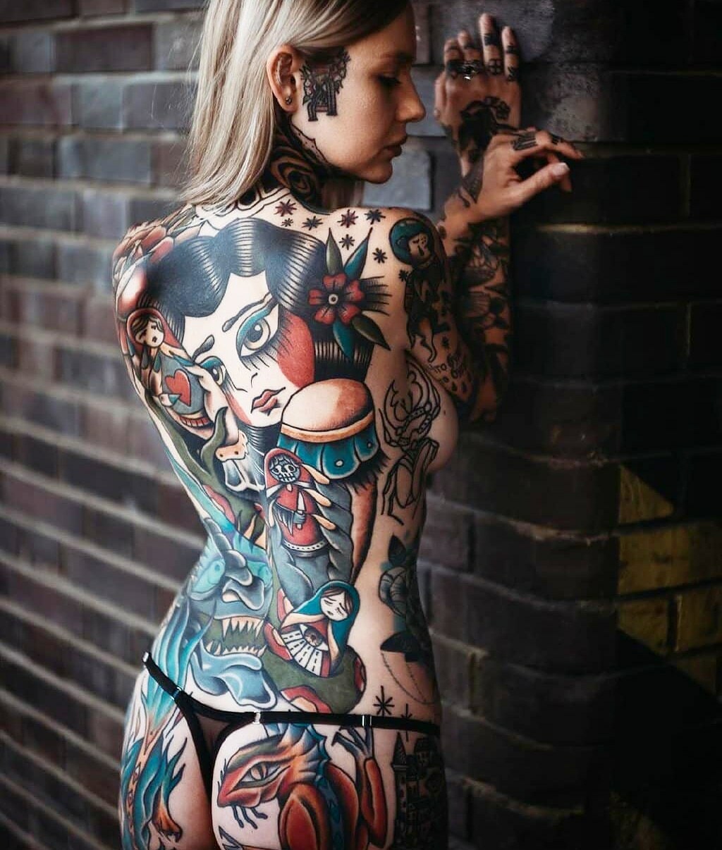 Les œuvres de tatouage de © frick.ink