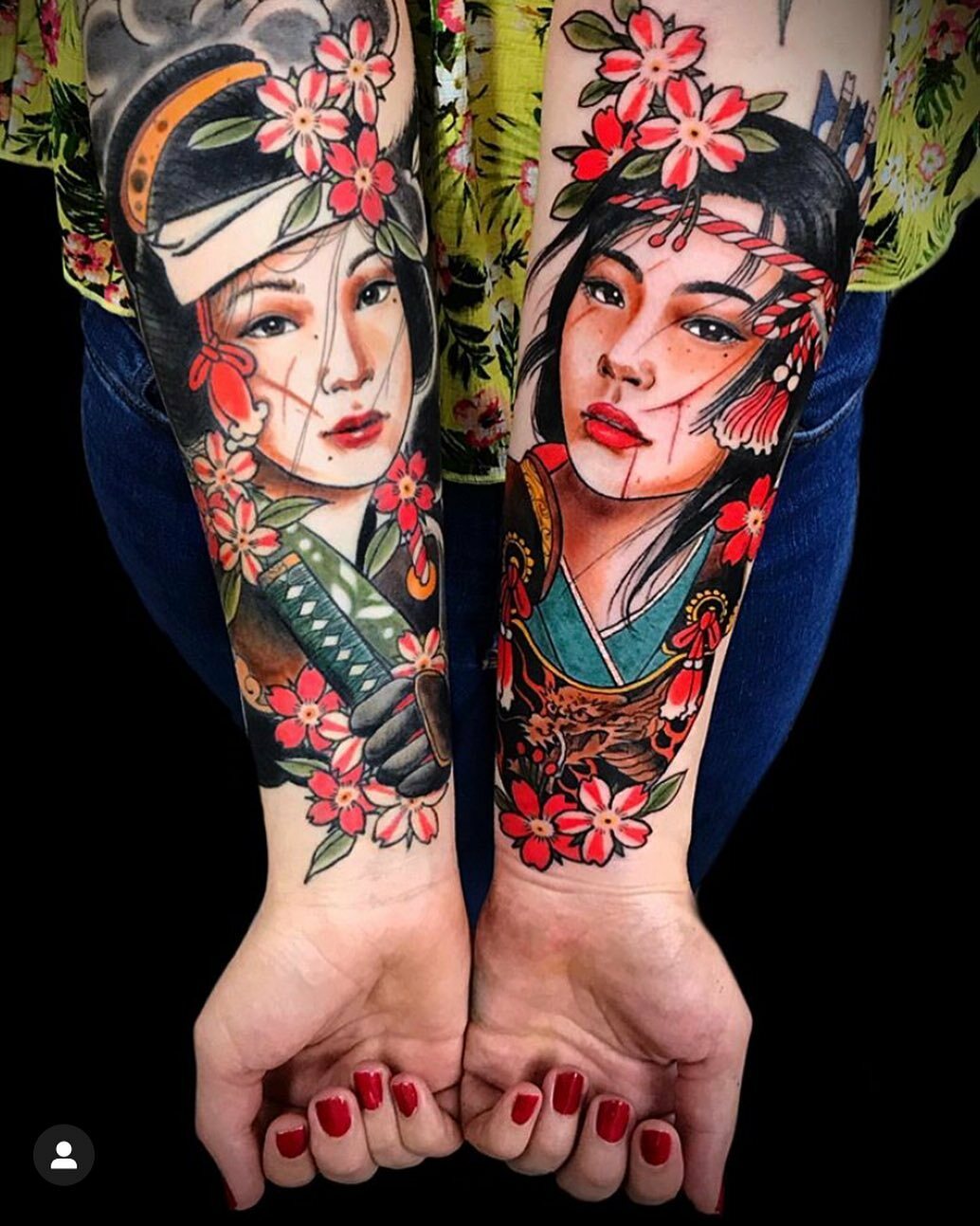 travail de tatouage par jess tattooer