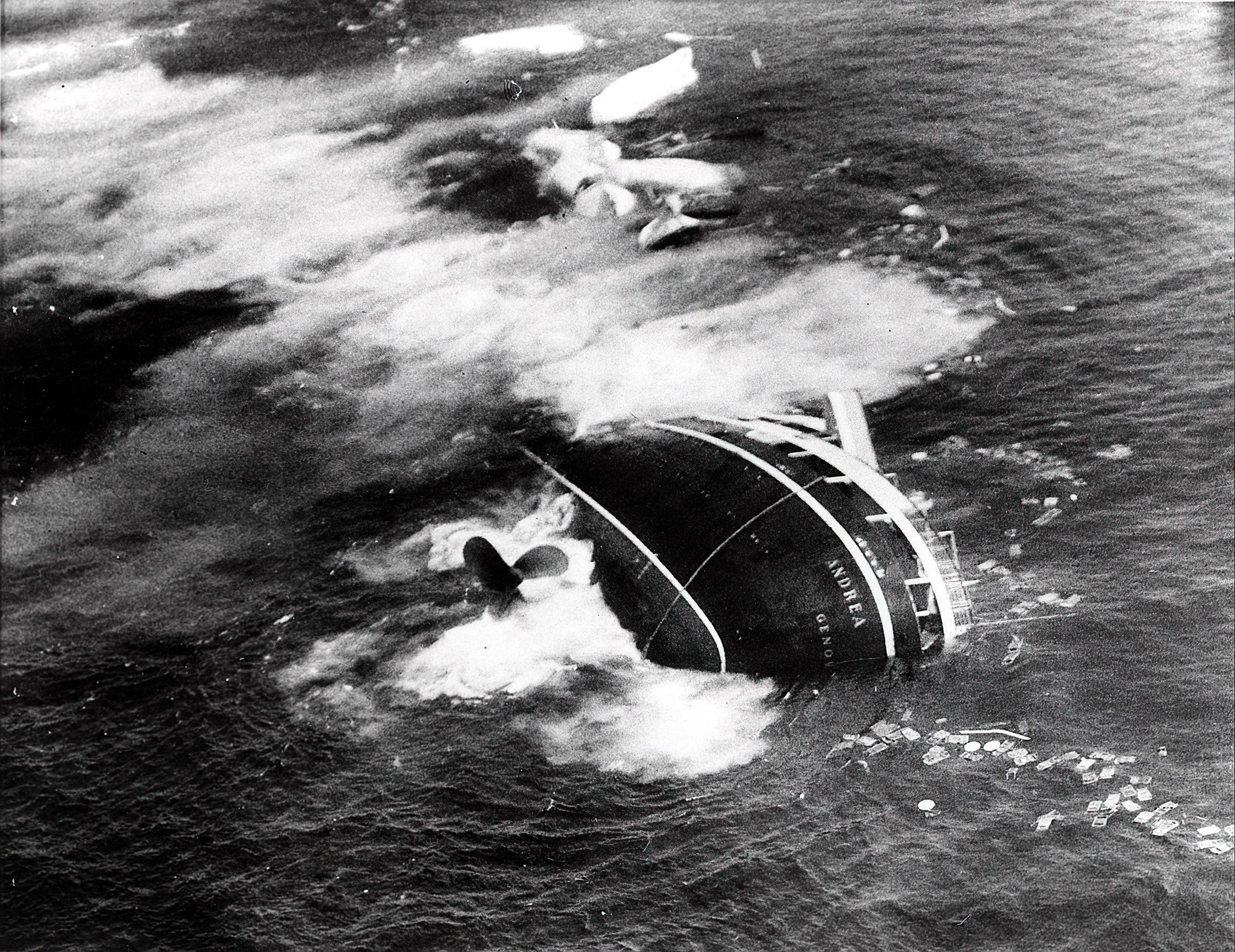 les derniers moments du ss andrea doria (1956)