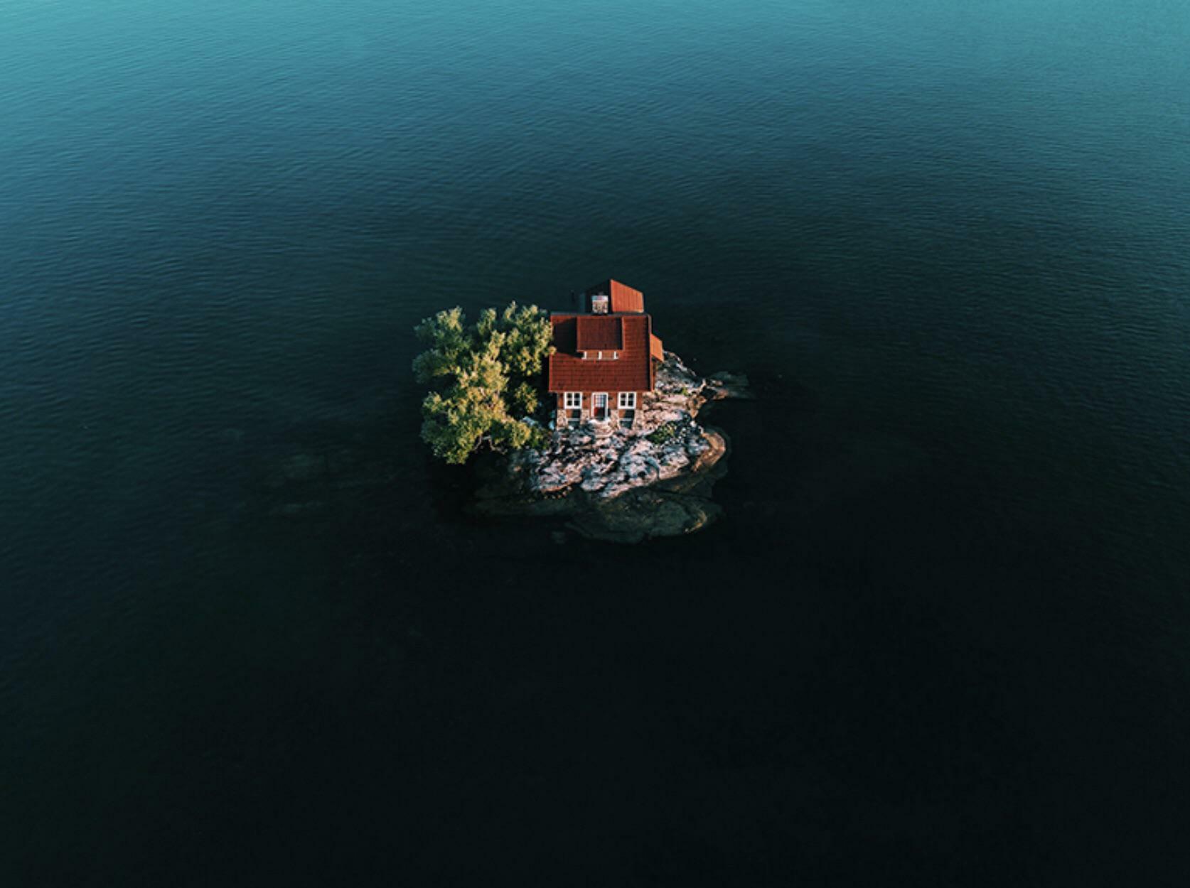 La plus petite île habitée du monde