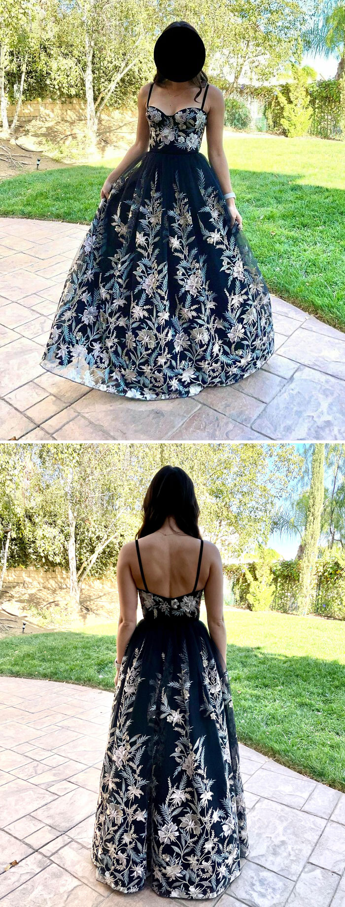 enfin terminé – robe de soirée pour un mariage auquel je participe