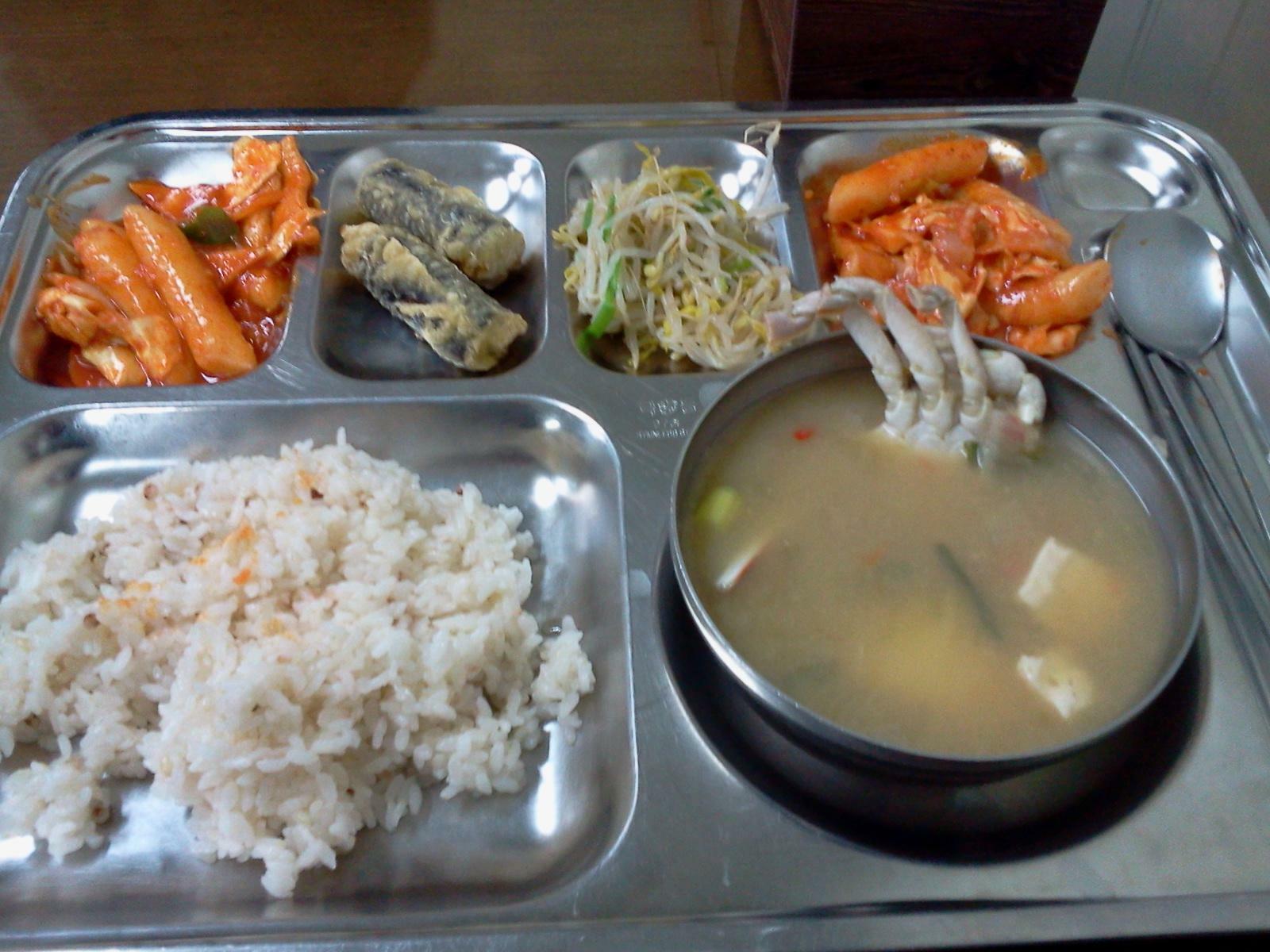 Les repas scolaires en Corée du Sud