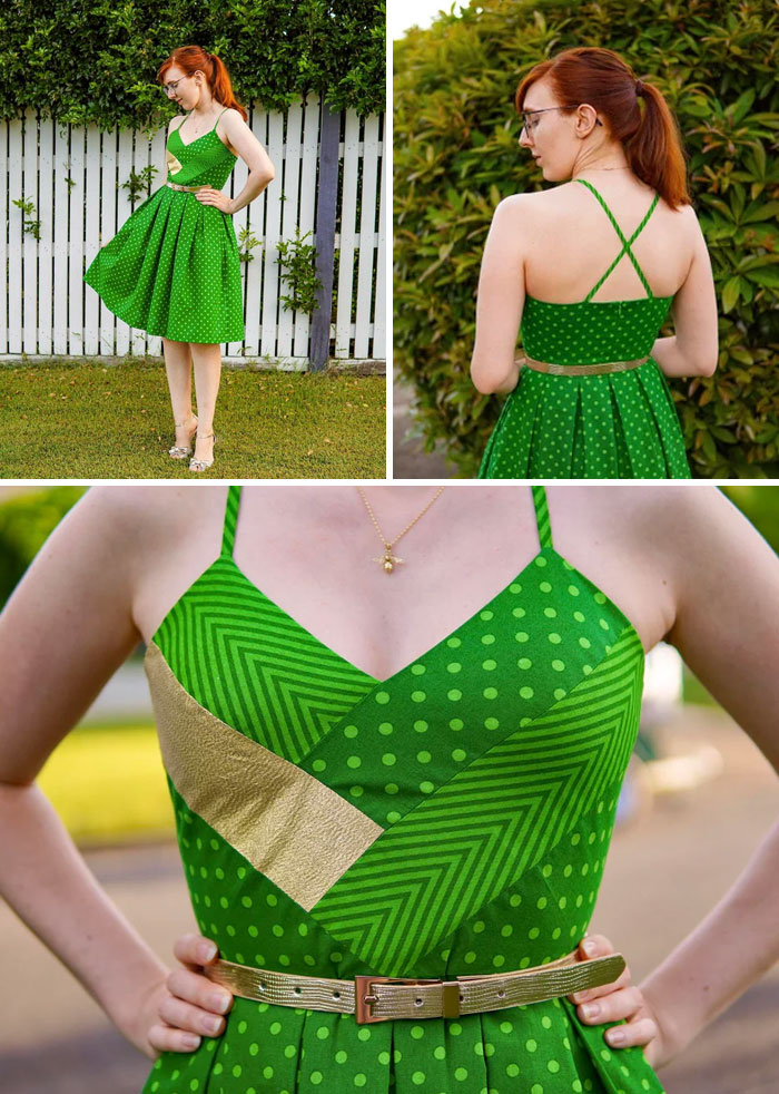 J’ai fait la robe de mes rêves pour la Saint-Patrick et je suis si fière de ce qu’elle a donné.