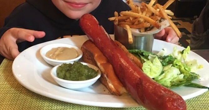 le repas américain ultime – le hotdog. brooklyn diner, ny