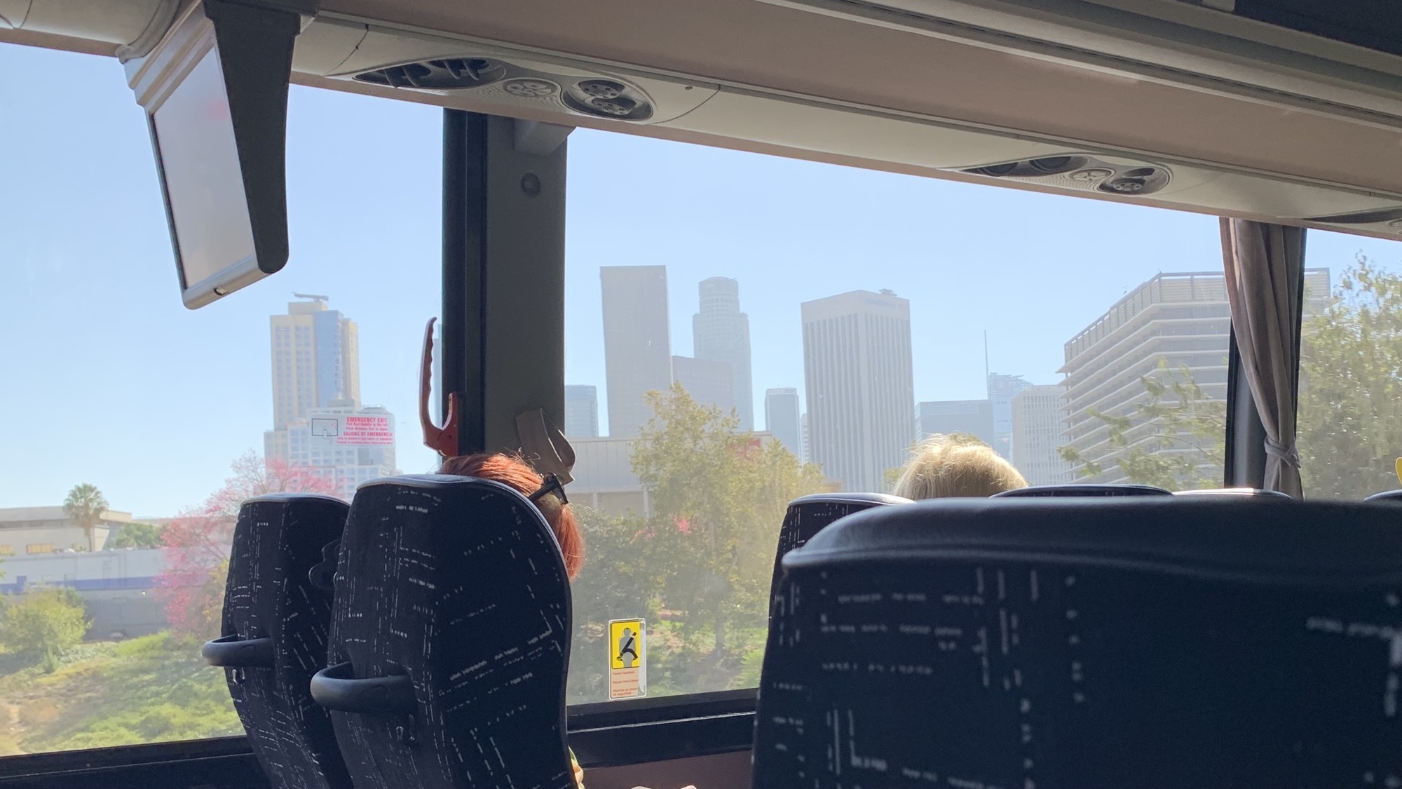 LA Looks Like A Badly Rendered Video Game In This Pic I Took From A Bus