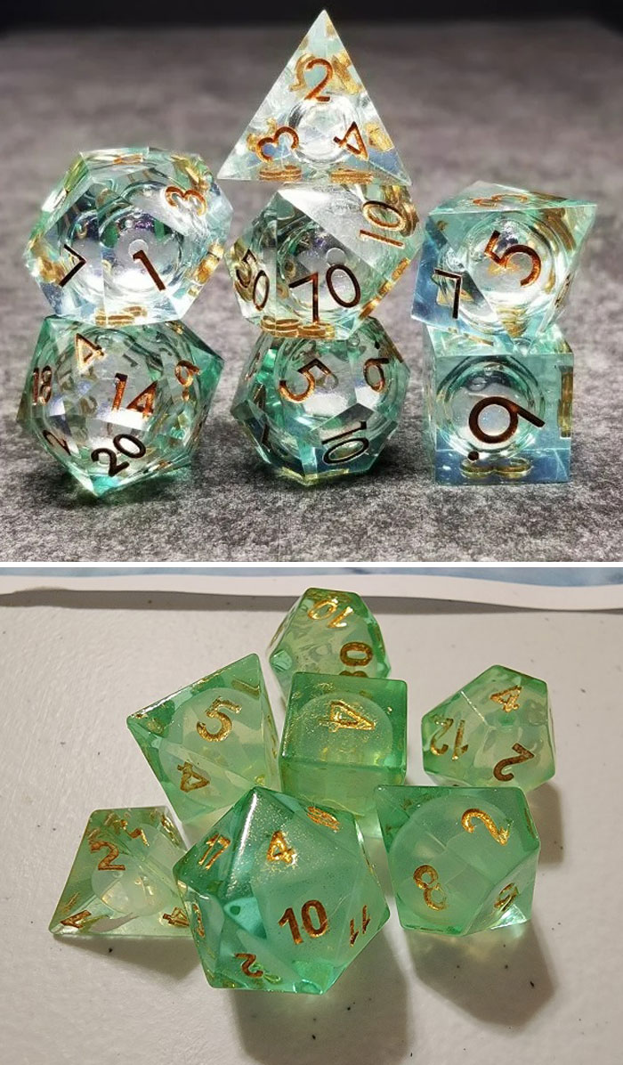 What I Ordered vs. What I Got – I Ordered Six Sets Of This Garbage For My D&D Friends