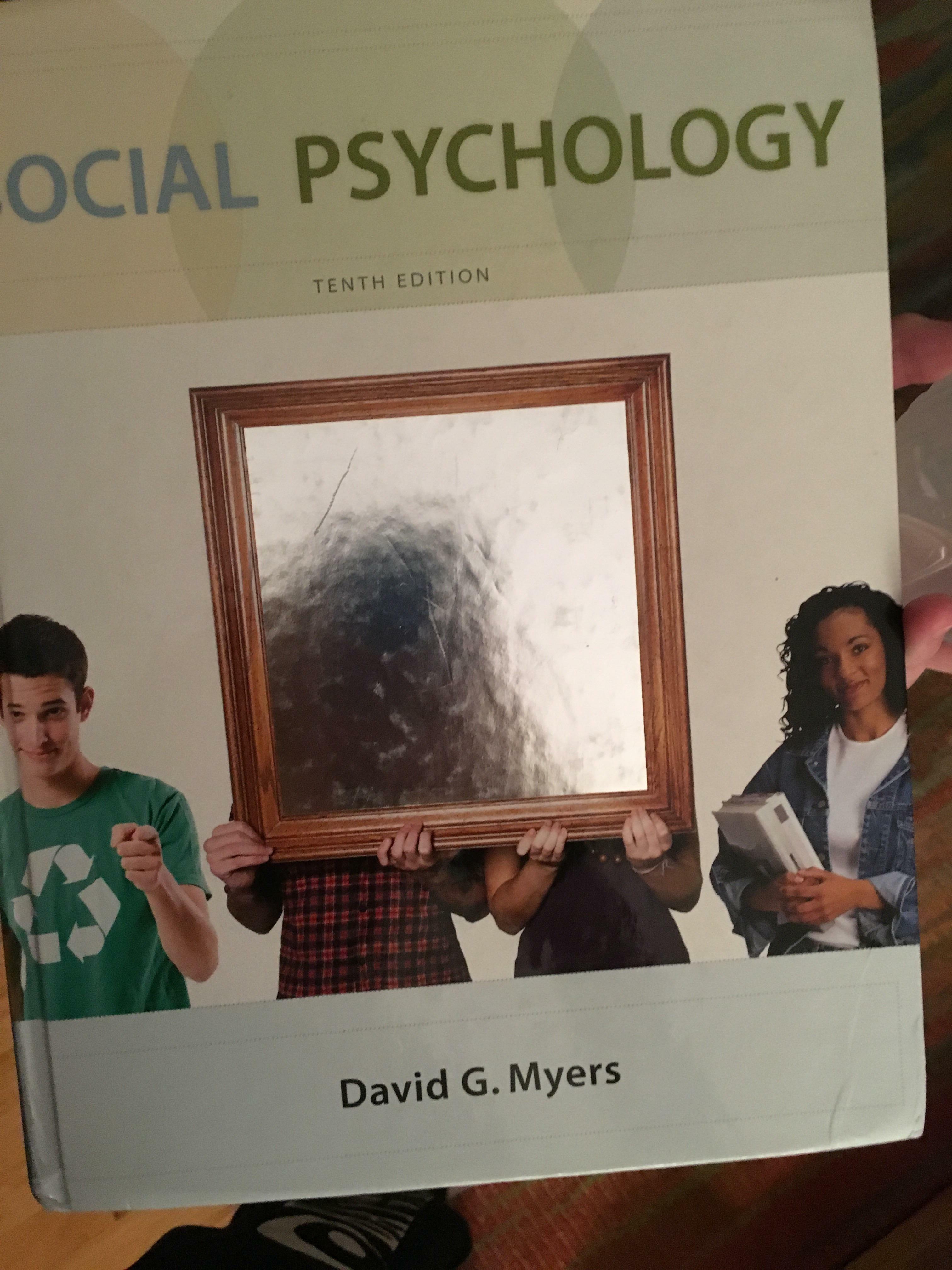 ce manuel de psychologie sociale qui était censé montrer le reflet de ta personnalité.