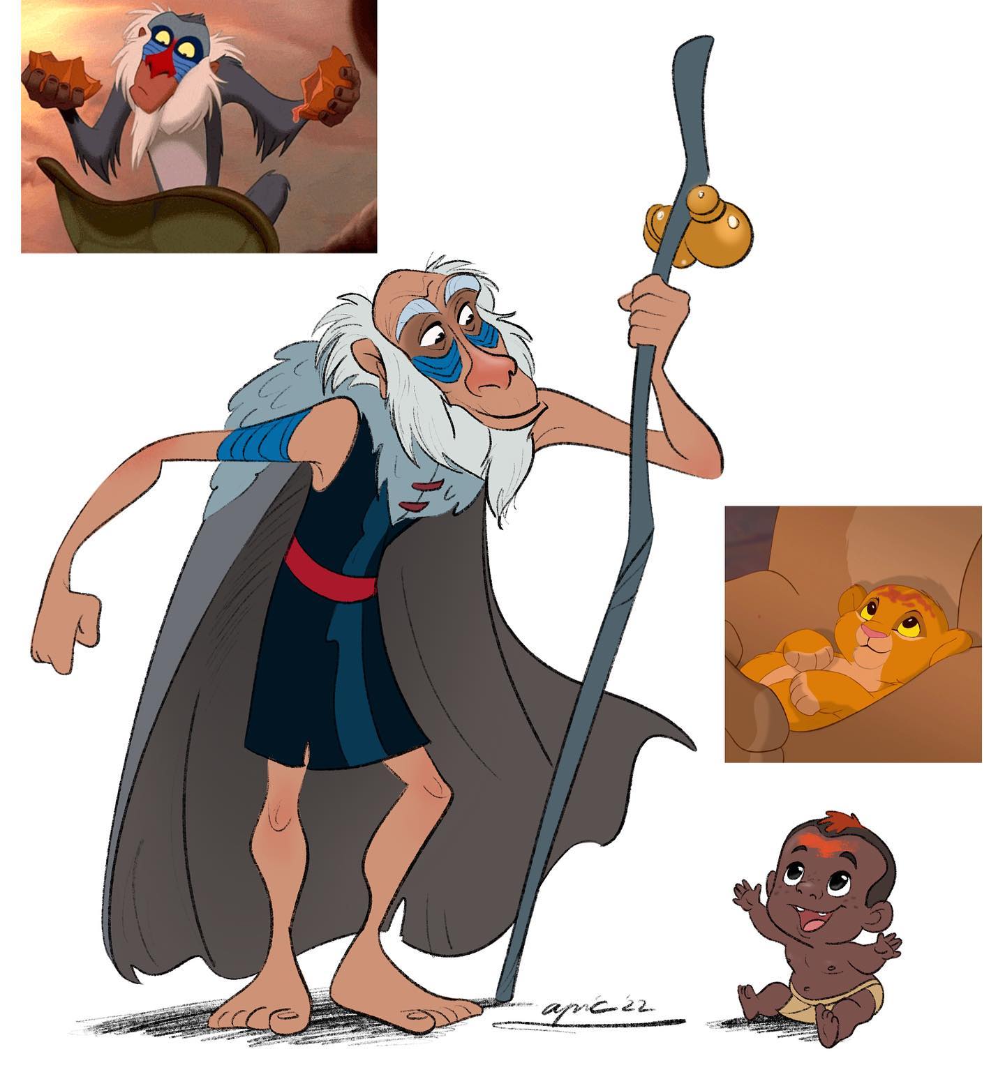 rafiki et simba