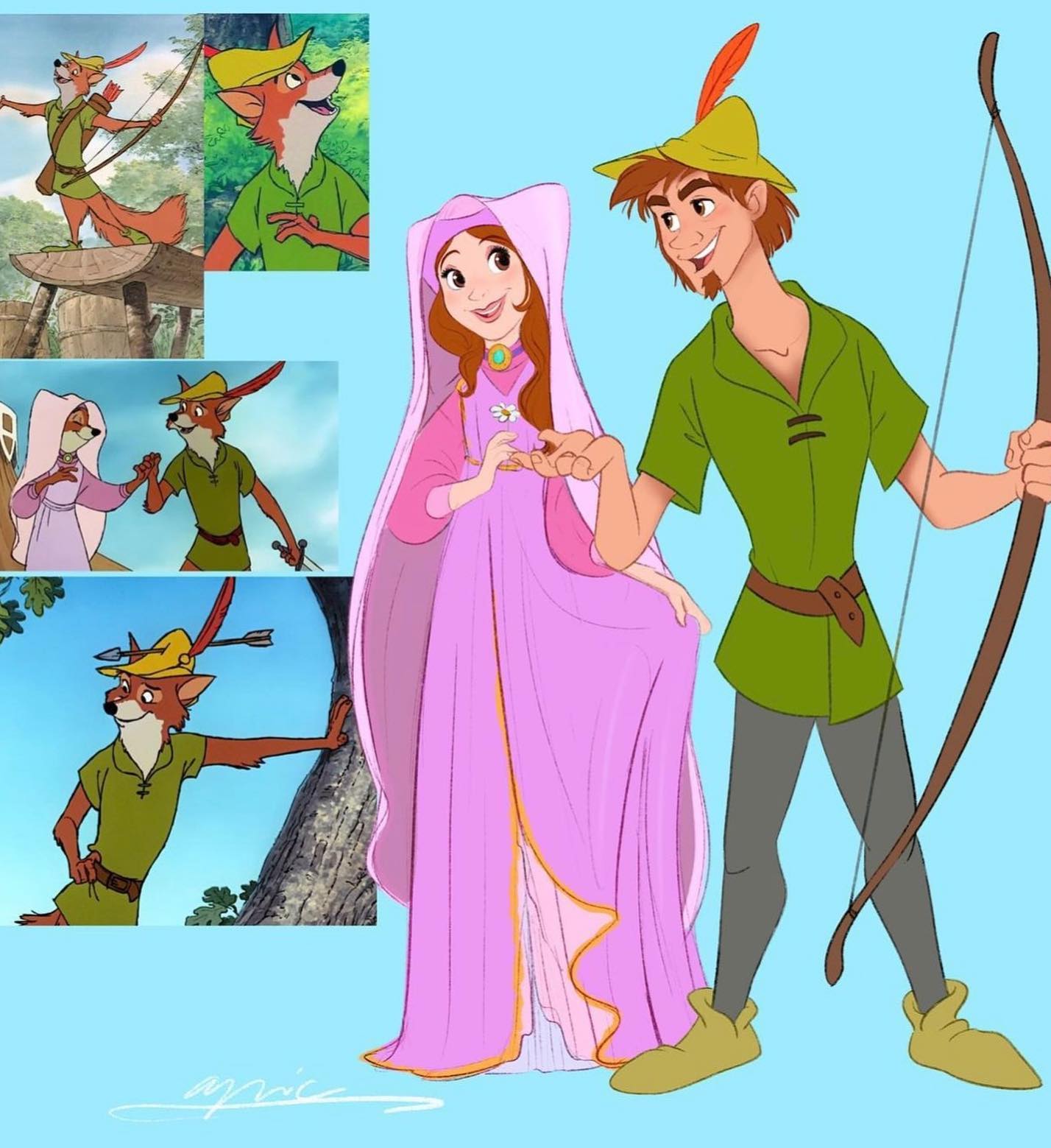 lady marian et robin hood