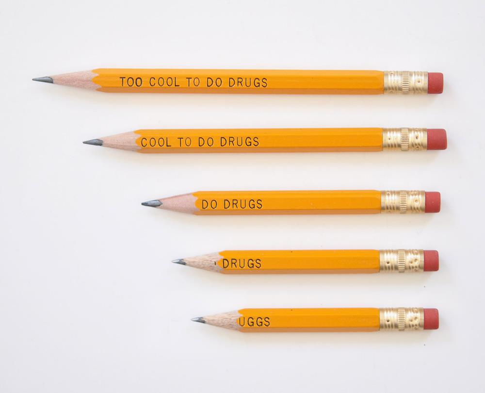 d.a.r.e. et leurs crayons