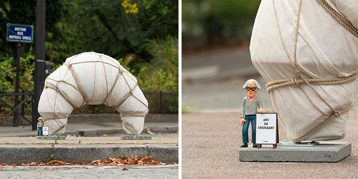 « je fais des interventions pour faire sourire les gens » : 80 interprétations astucieuses des espaces publics par le street art de frankey
