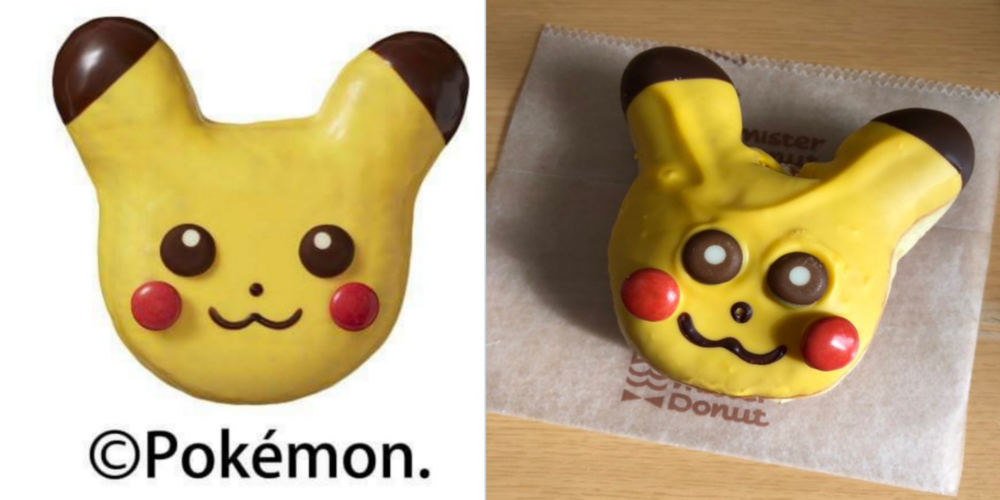donuts promotionnels pikachu au japon